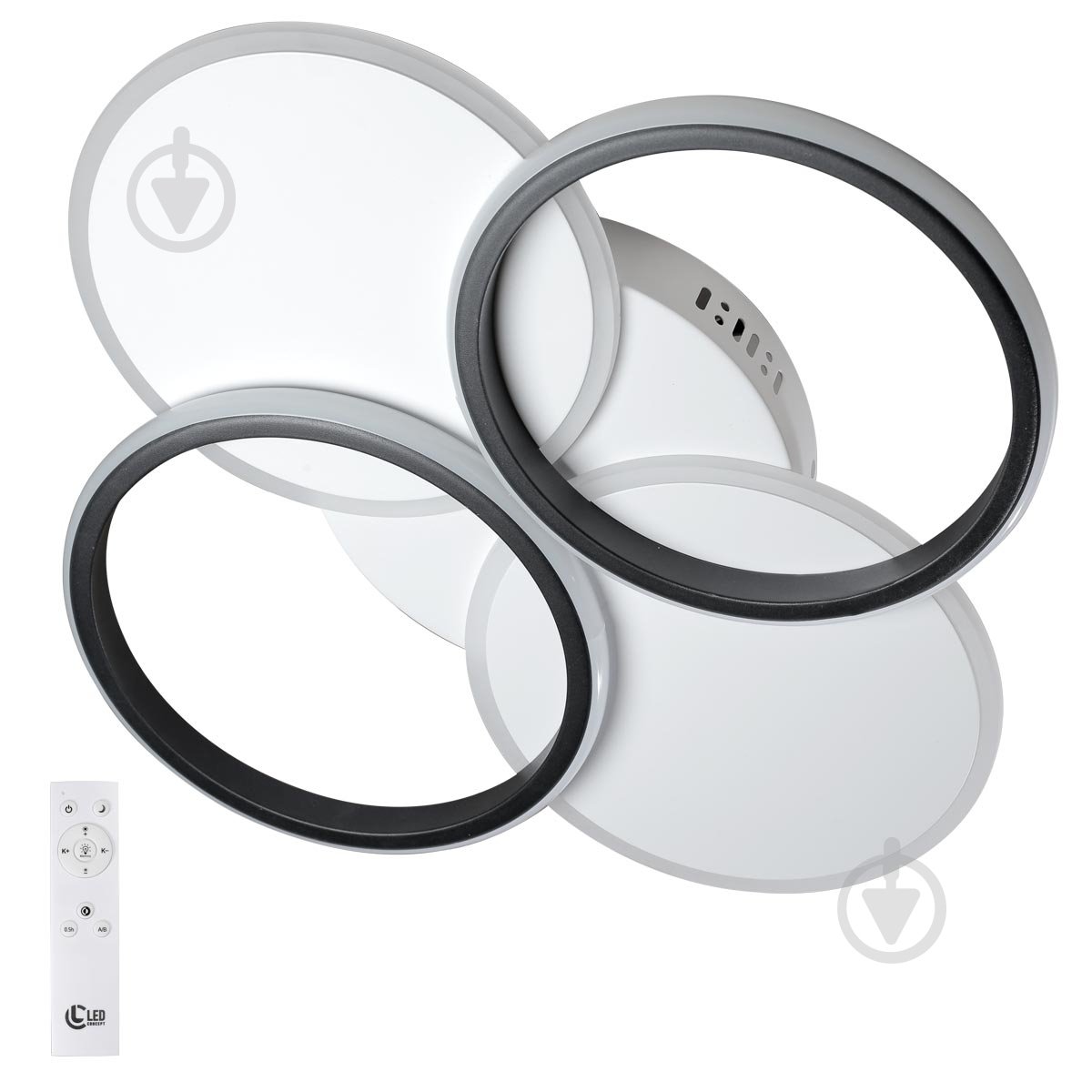 Люстра світлодіодна LED CONCEPT BRISKA R 4x77 Вт білий - фото 1