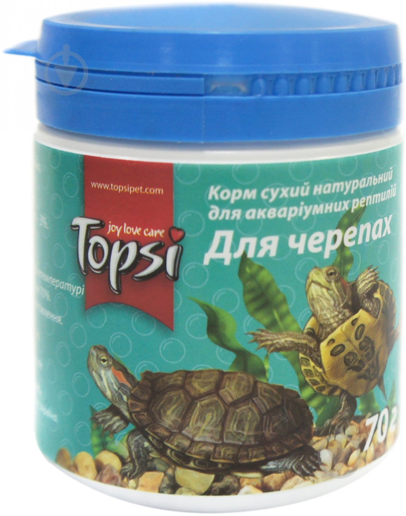 Корм Topsi Для черепах 70 г - фото 1