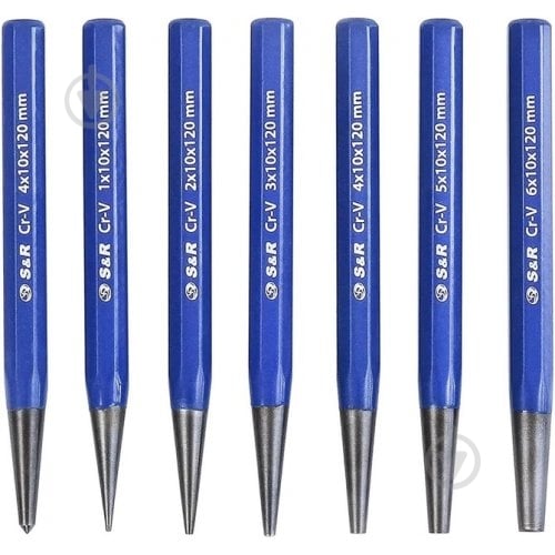 Набор пробойников S&R 283100077 - фото 1