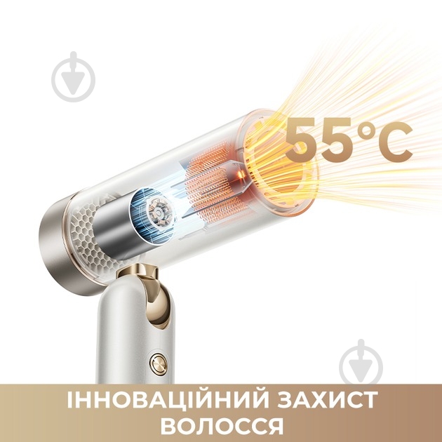 Фен MOVA Flip10 White (AMFL10-WH) - фото 7