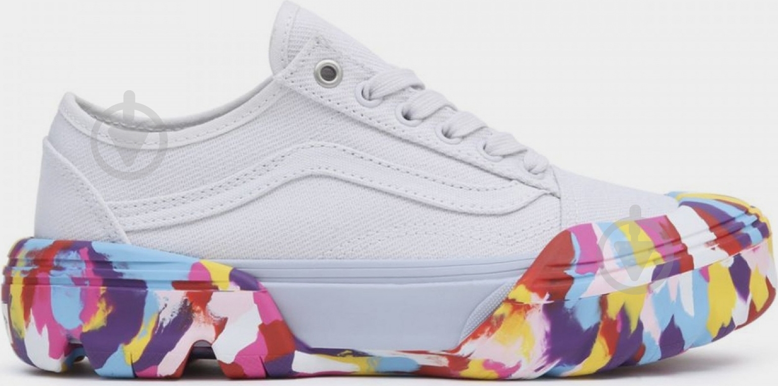 Кеды Vans OLD SKOOL CHECK VN0A4BVPBDS1 р.38 белый - фото 1