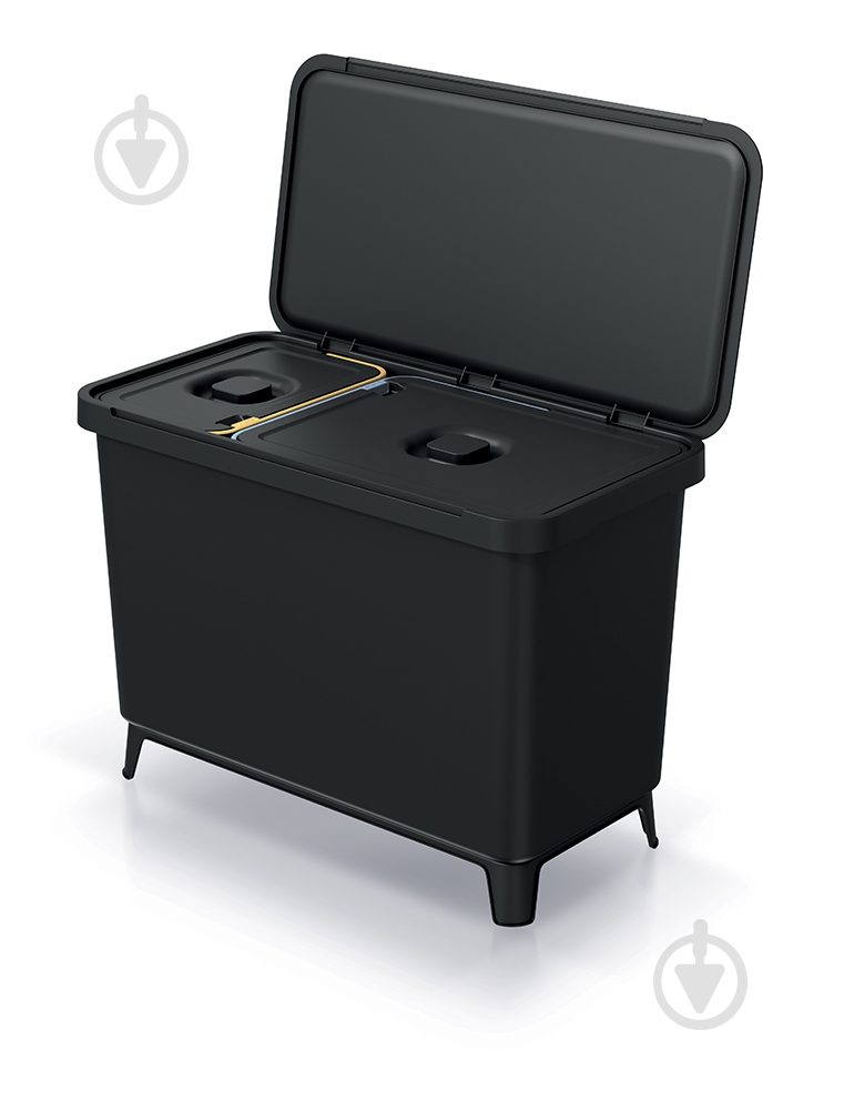 Контейнер для мусора PRP Systema 33 л черный 62745-411 - фото 2