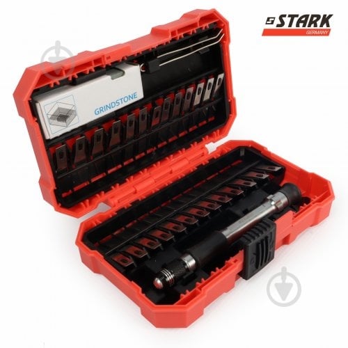 Набір ножів для точних робіт Stark із тримачем 29 предметів 502301017 - фото 6