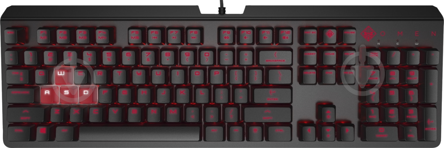 Клавиатура HP OMEN Encoder LED 114key Cherry MX Red USB (6YW76AA) black - фото 1 Клавиатура HP OMEN Encoder LED 114key Cherry MX Red USB (6YW76AA) black - фото 1