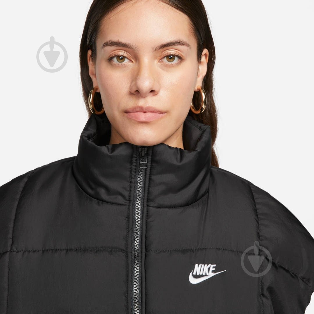 Жилет Nike W NSW TF THRMR CLSC VEST FB7679-010 р.S чорний - фото 3