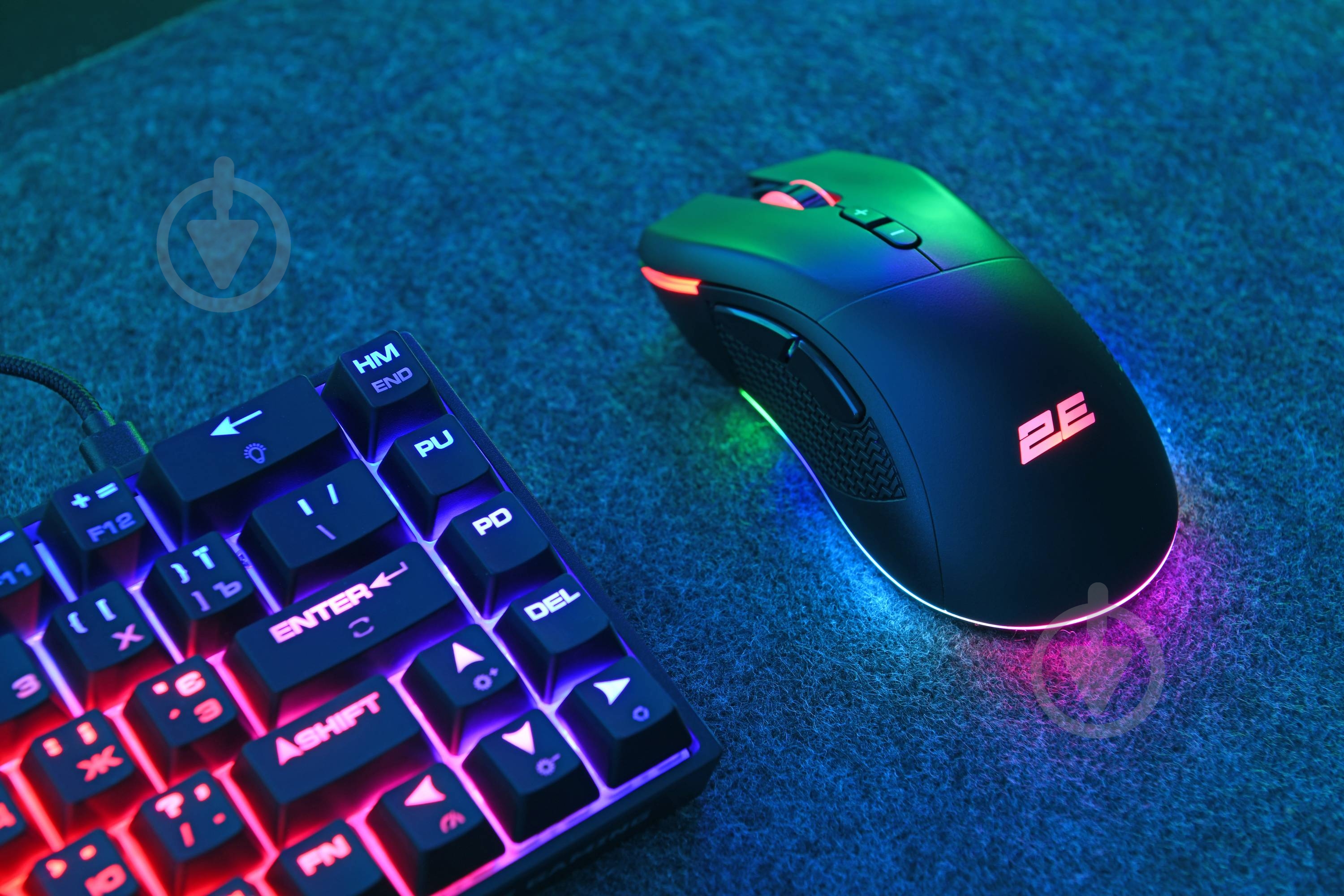 Мышь 2E Gaming MG350 WL RGB Wireless/USB black (2E-MG350UB-WL) - фото 2