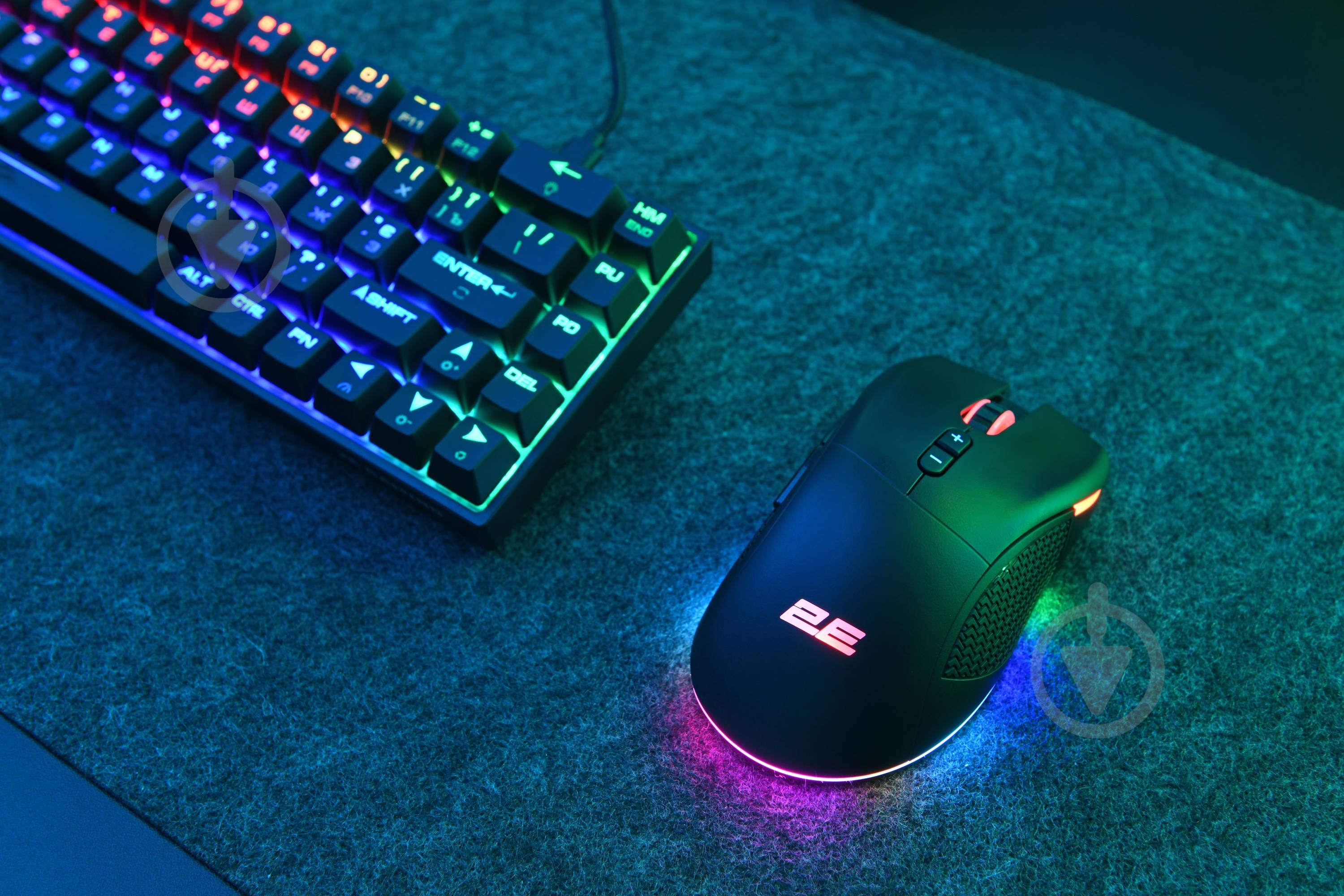 Мышь 2E Gaming MG350 WL RGB Wireless/USB black (2E-MG350UB-WL) - фото 3