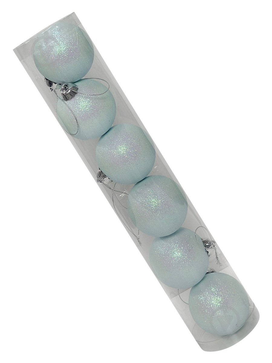 Набор елочных шаров MIS LT №4 d 60 мм 6 шт./уп. - фото 1 Набор елочных шаров MIS LT №4 d 60 мм 6 шт./уп. - фото 1