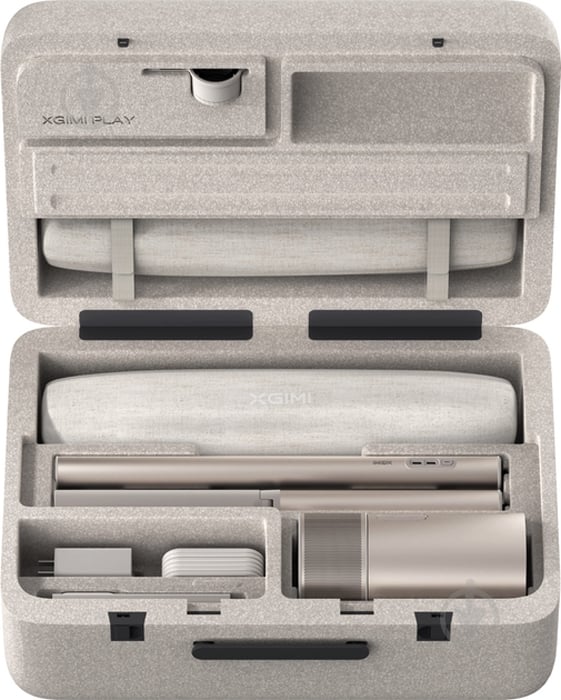 Проектор XGIMI MoGo 3 Pro bundle + PowerBase Stand + Optical Filter + Screen (XN13A-3) - фото 1 Проектор XGIMI MoGo 3 Pro bundle + PowerBase Stand + Optical Filter + Screen (XN13A-3) - фото 1