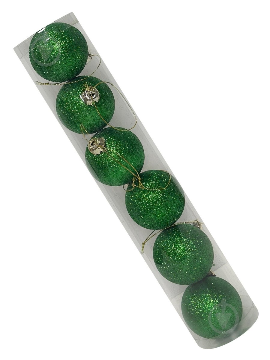 Набор елочных шаров MIS LT №6 d 60 мм 6 шт./уп. - фото 1 Набор елочных шаров MIS LT №6 d 60 мм 6 шт./уп. - фото 1