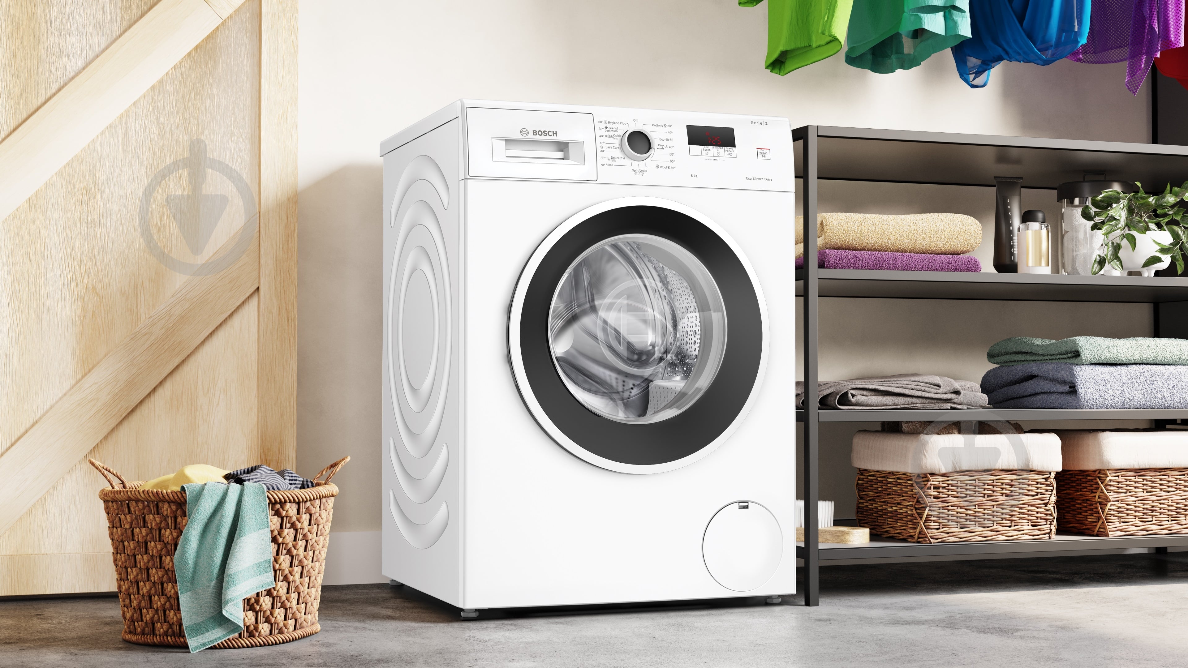 Стиральная машина Bosch WGE03200BY серия 2 - фото 4