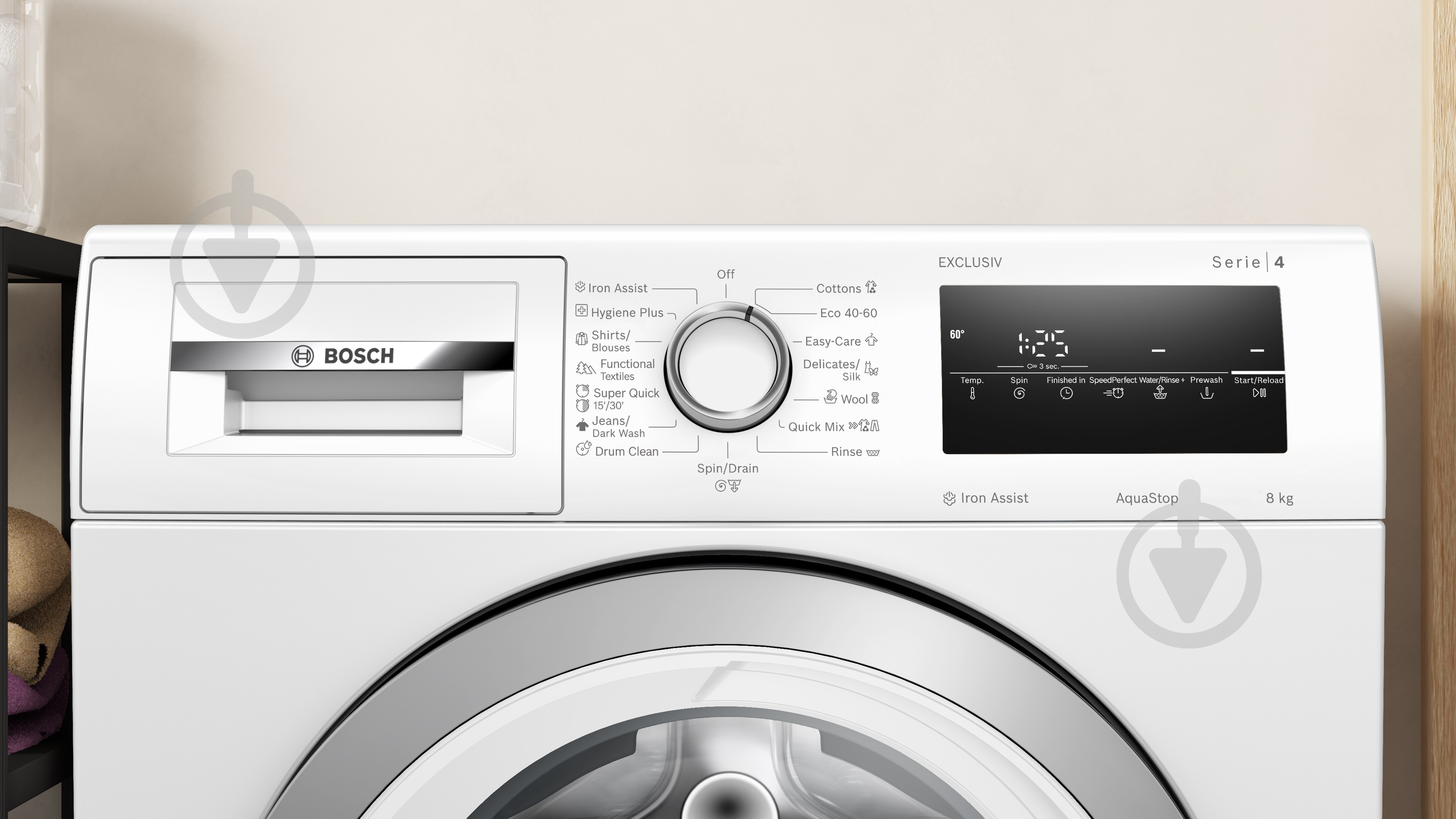 Стиральная машина Bosch WAN24293BY Серія 4 - фото 2