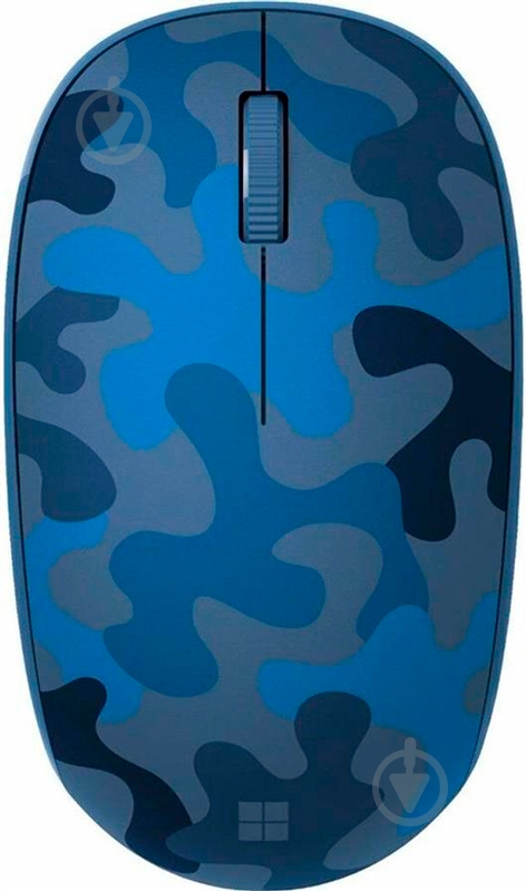 Миша Microsoft Camo SE BT blue camo (8KX-00024) - фото 1