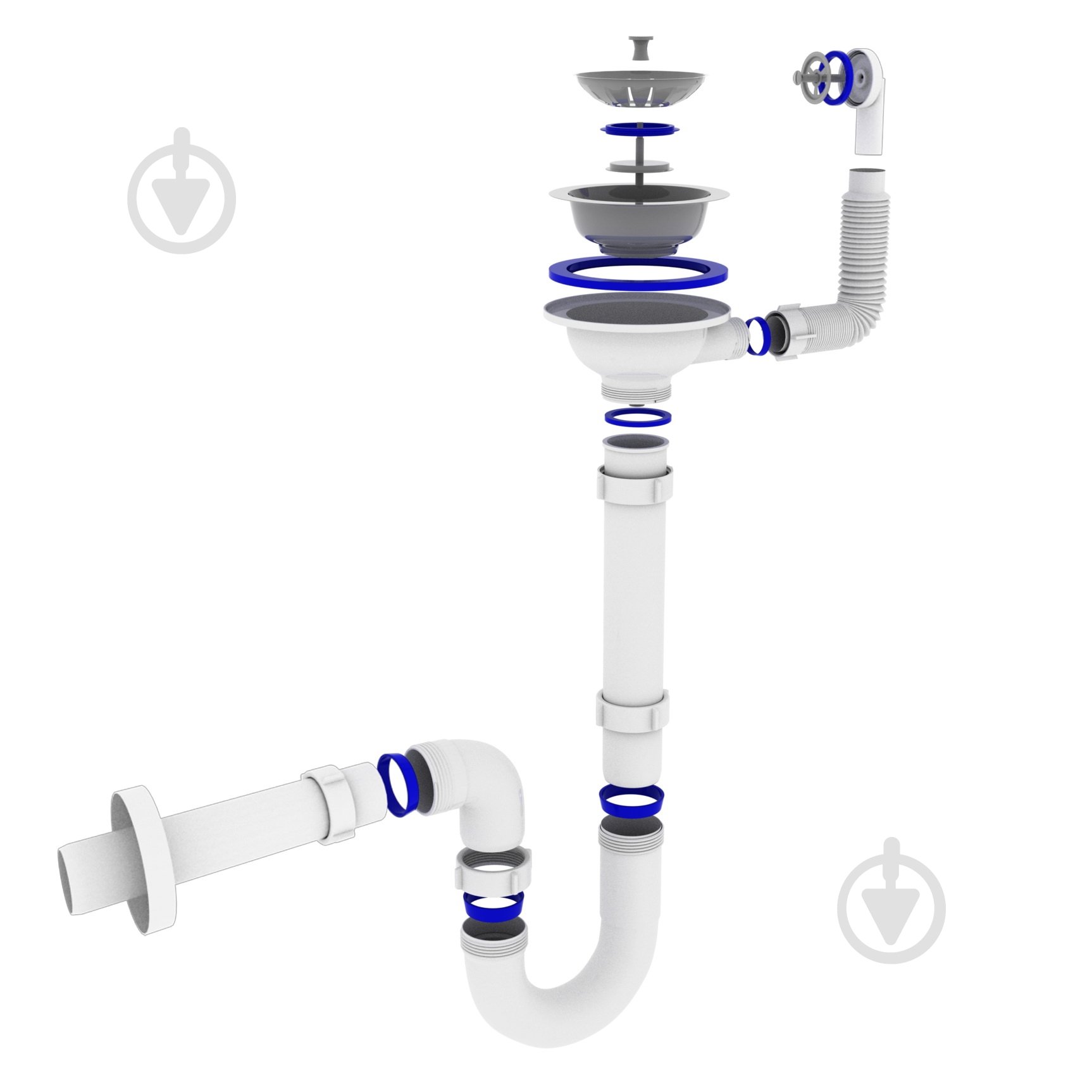 Сифон трубчатый ScandiSPA d110 SU27010202 - фото 11 Сифон трубчатый ScandiSPA d110 SU27010202 - фото 11