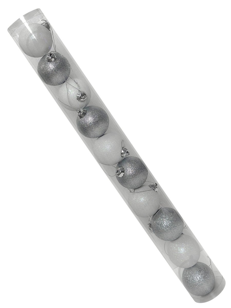 Набор елочных шаров MIS LT №20 d 60 мм 10 шт./уп. - фото 1