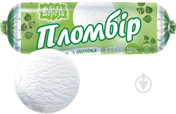 Мороженое Біла Береза пломбир 777 г (4820167770709) - фото 1
