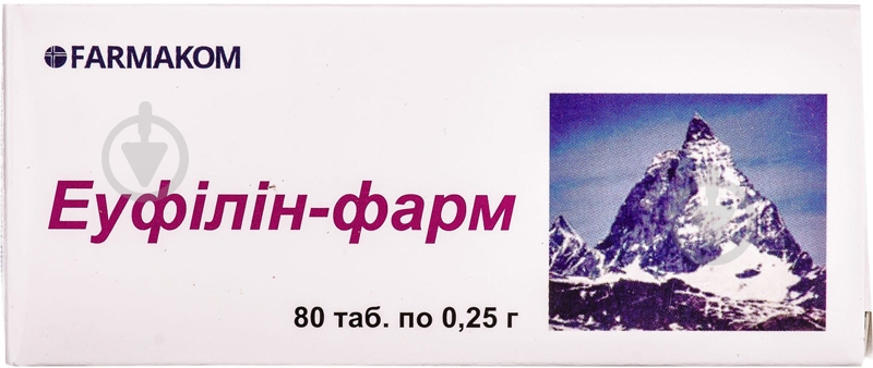 Эуфиллин-фарм №80 таблетки - фото 1