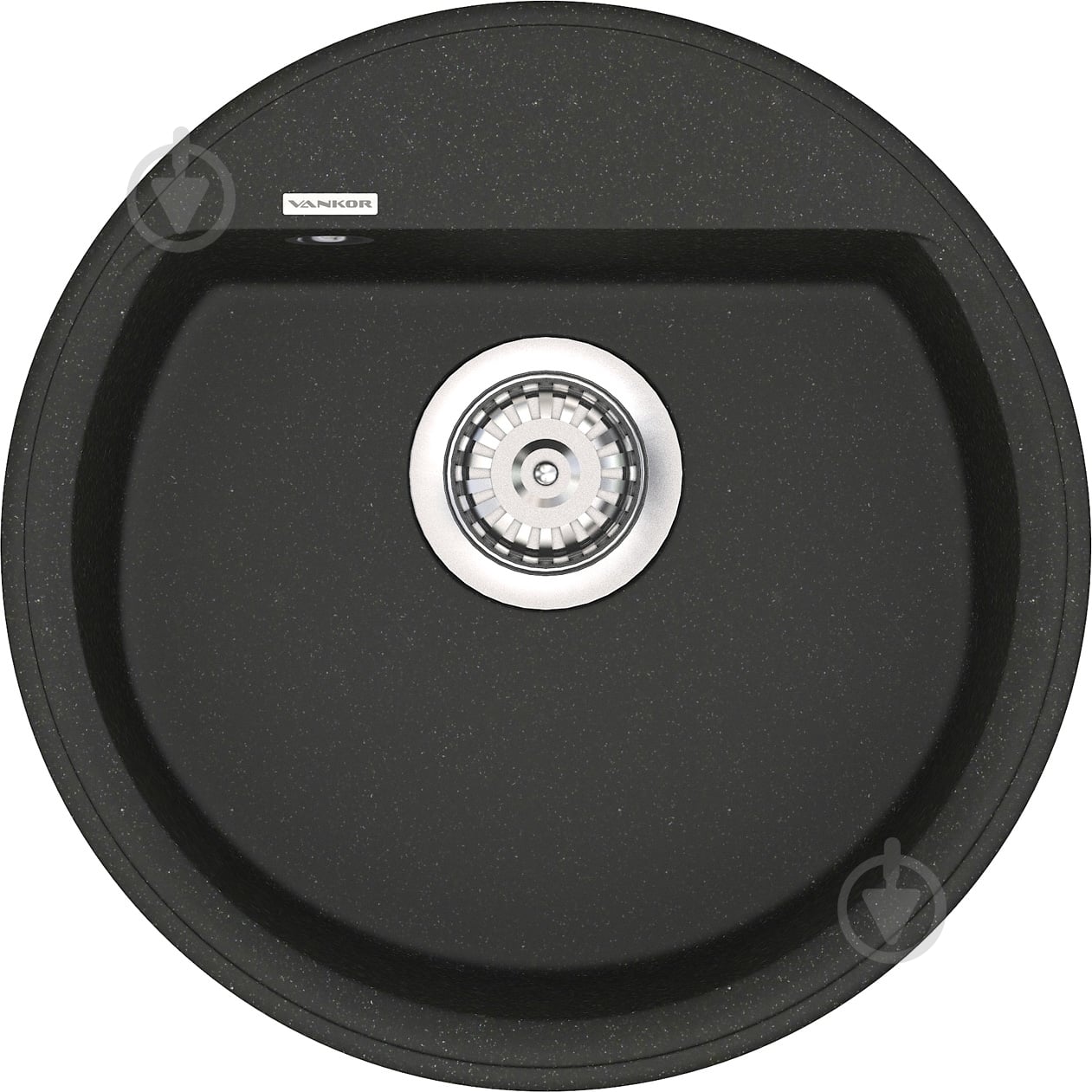 Мийка для кухні Vankor Easy EMR 01.45 Black - фото 1