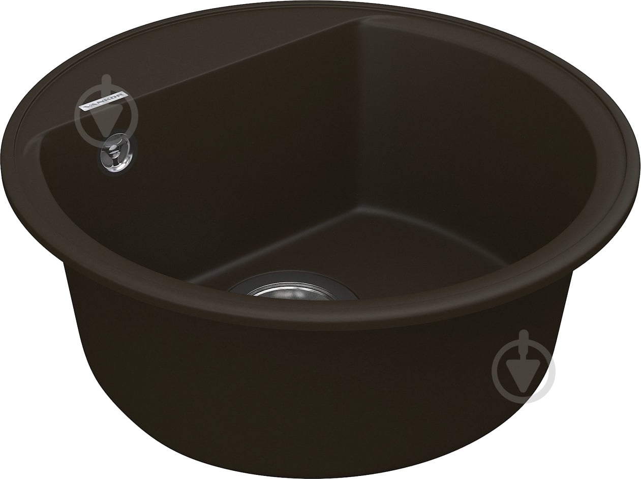 Мийка для кухні Vankor Easy EMR 01.45 Chocolate - фото 3