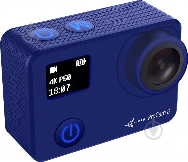 Экшн-камера AIRON ProCam 8 blue - фото 2
