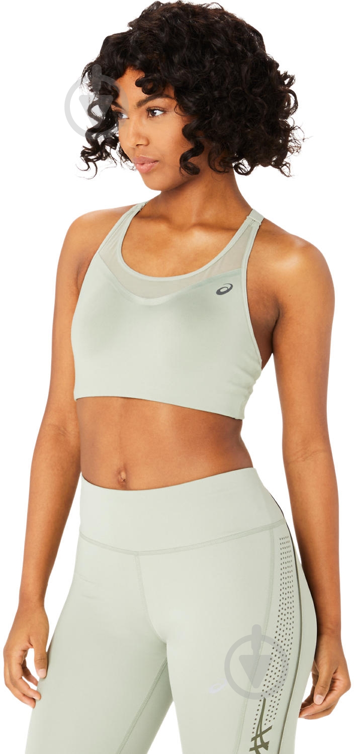 Бра Asics ACCELERATE BRA 2012B911_302 р.XL хаки - фото 2 Бра Asics ACCELERATE BRA 2012B911_302 р.XL хаки - фото 2