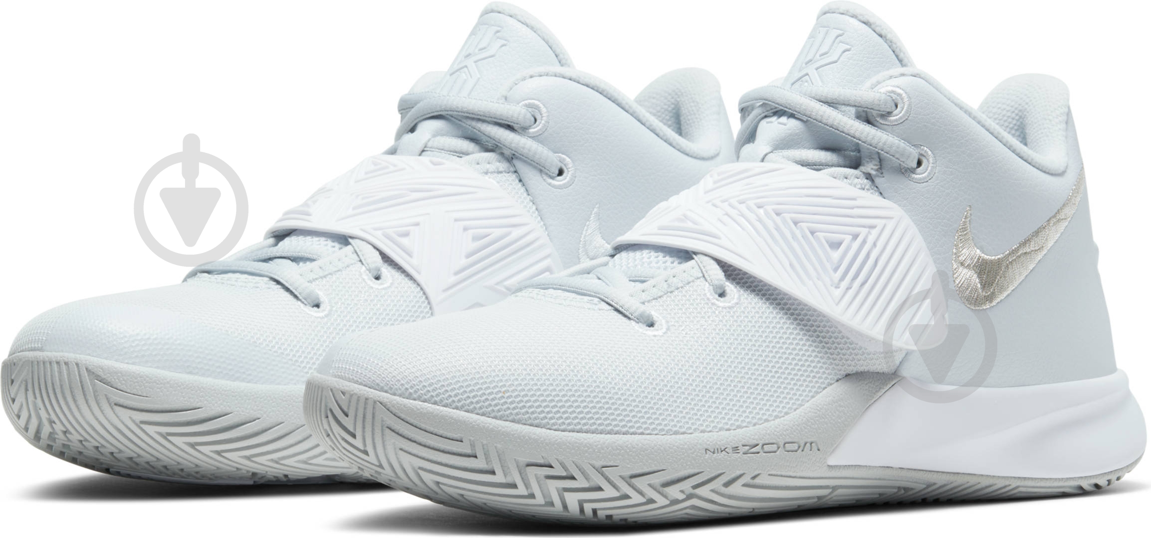 Кроссовки мужские Nike KYRIE FLYTRAP III BQ3060-007 р.45 серые - фото 1