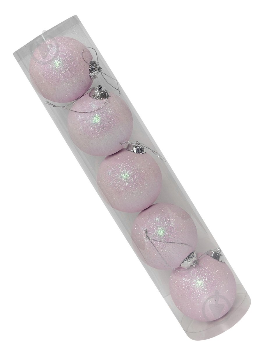 Набор елочных шаров MIS LT №46 d 80 мм 5 шт./уп. - фото 1 Набор елочных шаров MIS LT №46 d 80 мм 5 шт./уп. - фото 1