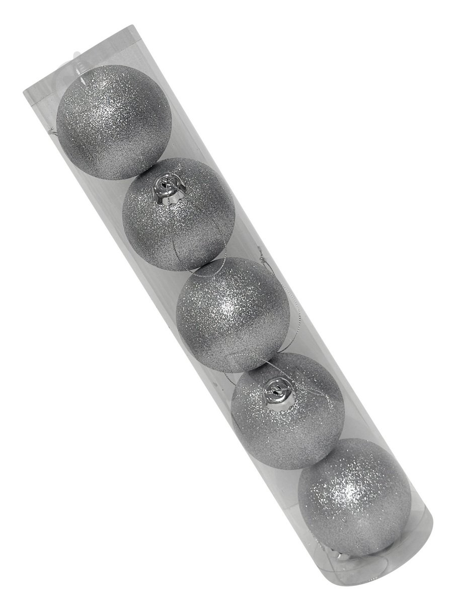 Набор елочных шаров MIS LT №44 d 80 мм 5 шт./уп. - фото 1 Набор елочных шаров MIS LT №44 d 80 мм 5 шт./уп. - фото 1