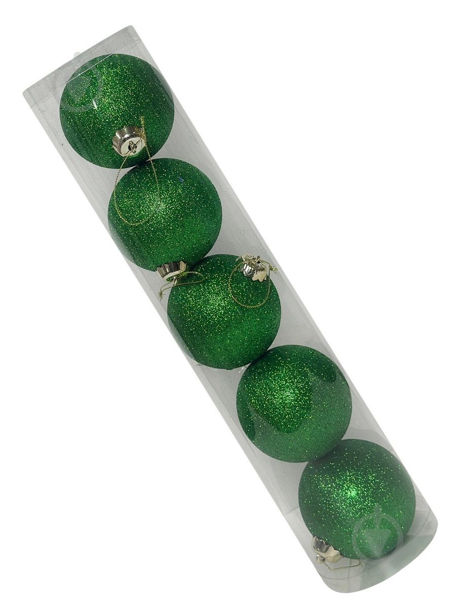 Набор елочных шаров MIS LT №47 d 80 мм 5 шт./уп. - фото 1 Набор елочных шаров MIS LT №47 d 80 мм 5 шт./уп. - фото 1