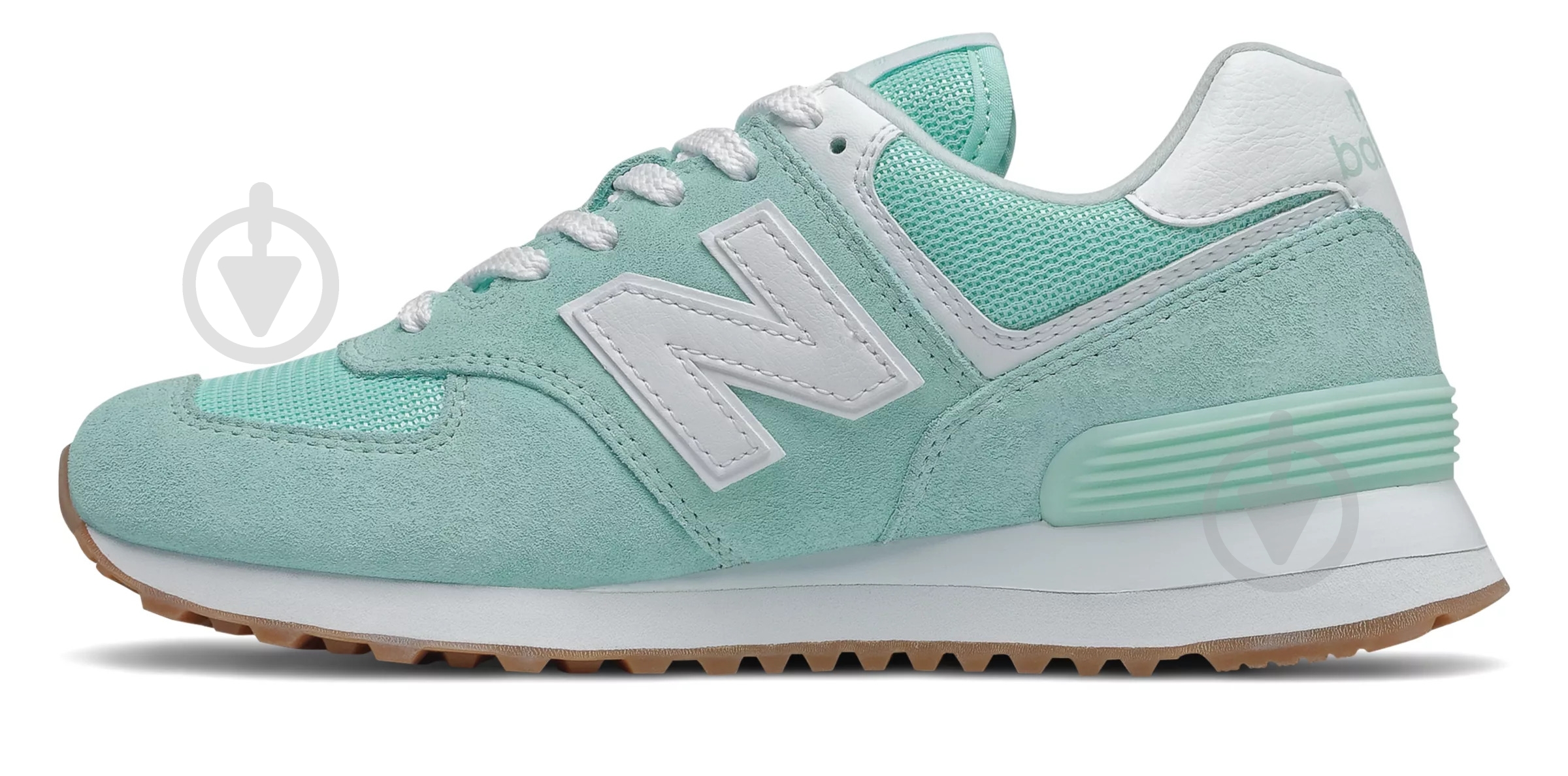 Кроссовки женские демисезонные New Balance WL574PS2 р.37,5 ментоловые - фото 2