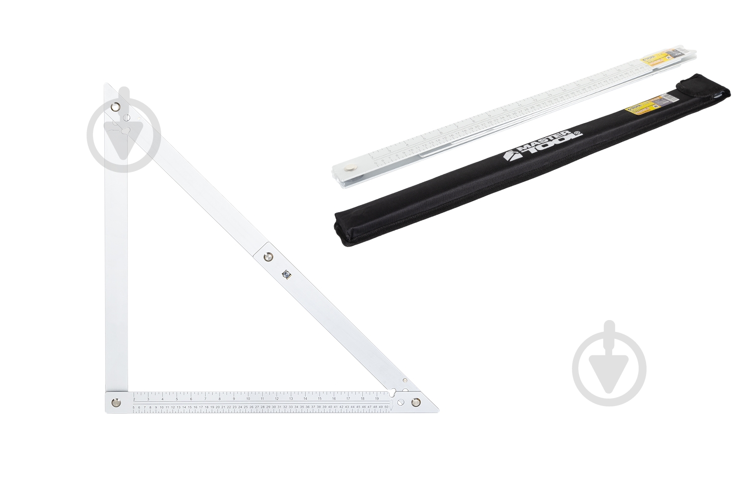 Угольник MasterTool 840x600x600 мм 30-3513 - фото 2