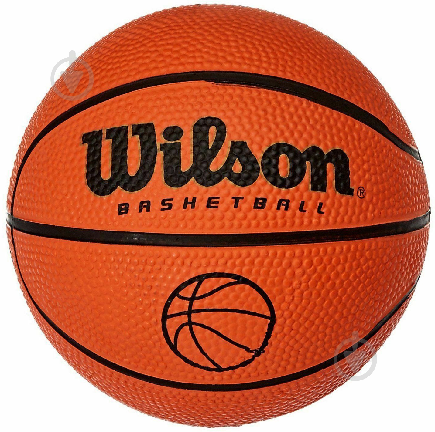 Баскетбольный мяч Wilson MICRO B1717 р. 1 коричневый - фото 1
