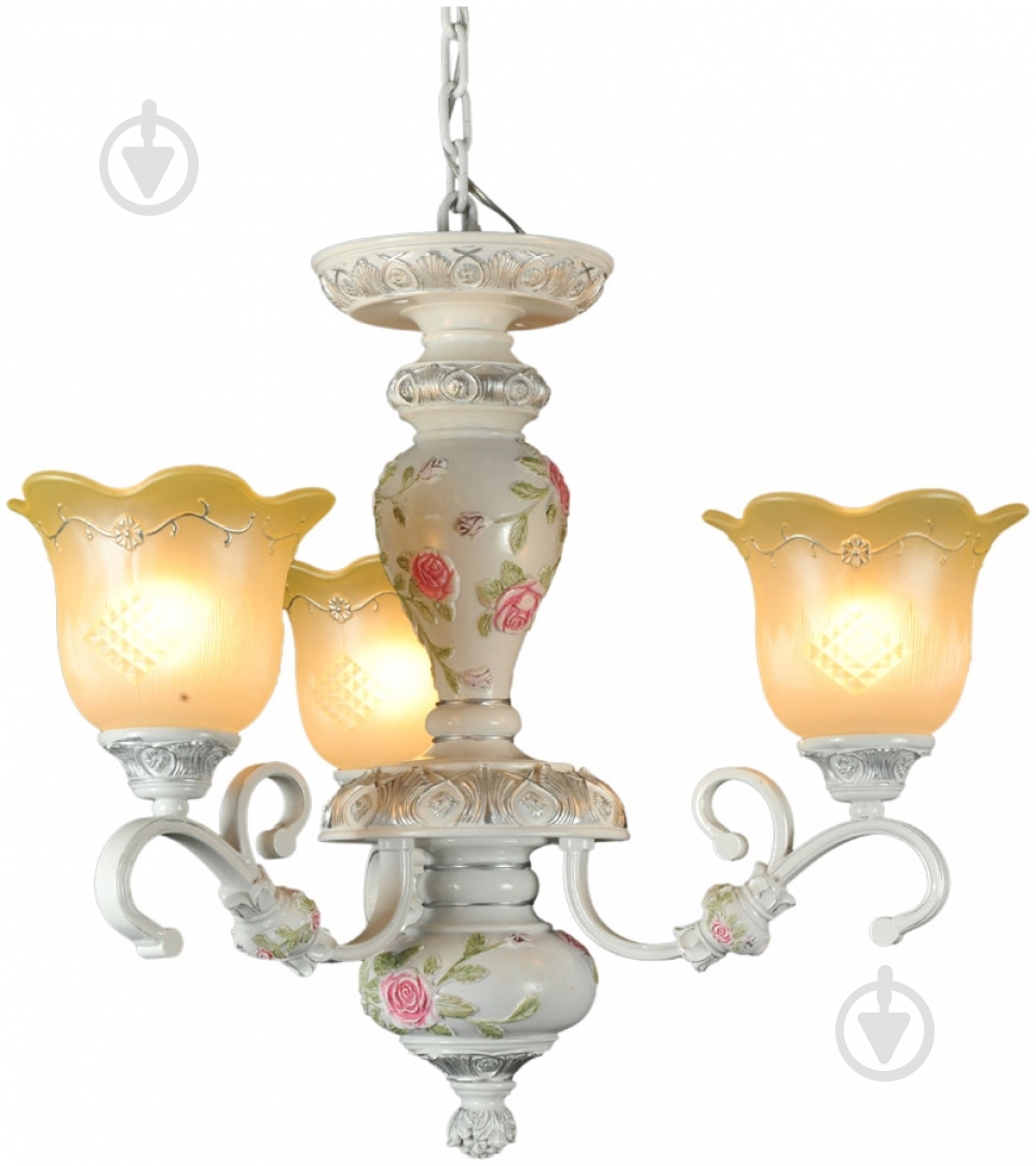 Люстра подвесная Versan LORA 3xE27 белый 25095-3 - фото 1