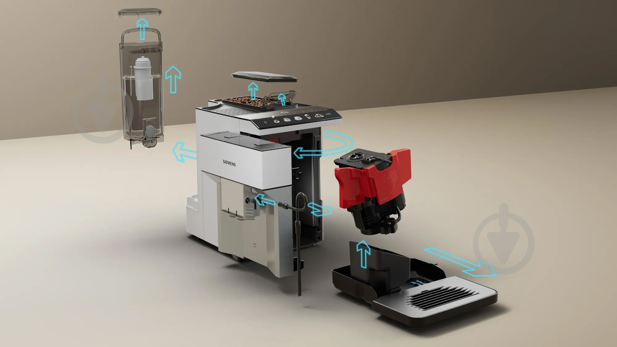 Кавомашина Siemens TP515R02 - фото 4