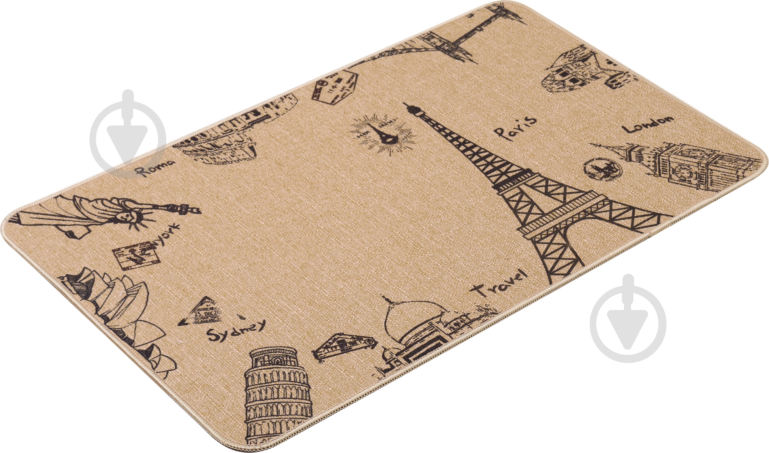 Коврик New Way Linen DM-39 45x75 - фото 2 Коврик New Way Linen DM-39 45x75 - фото 2