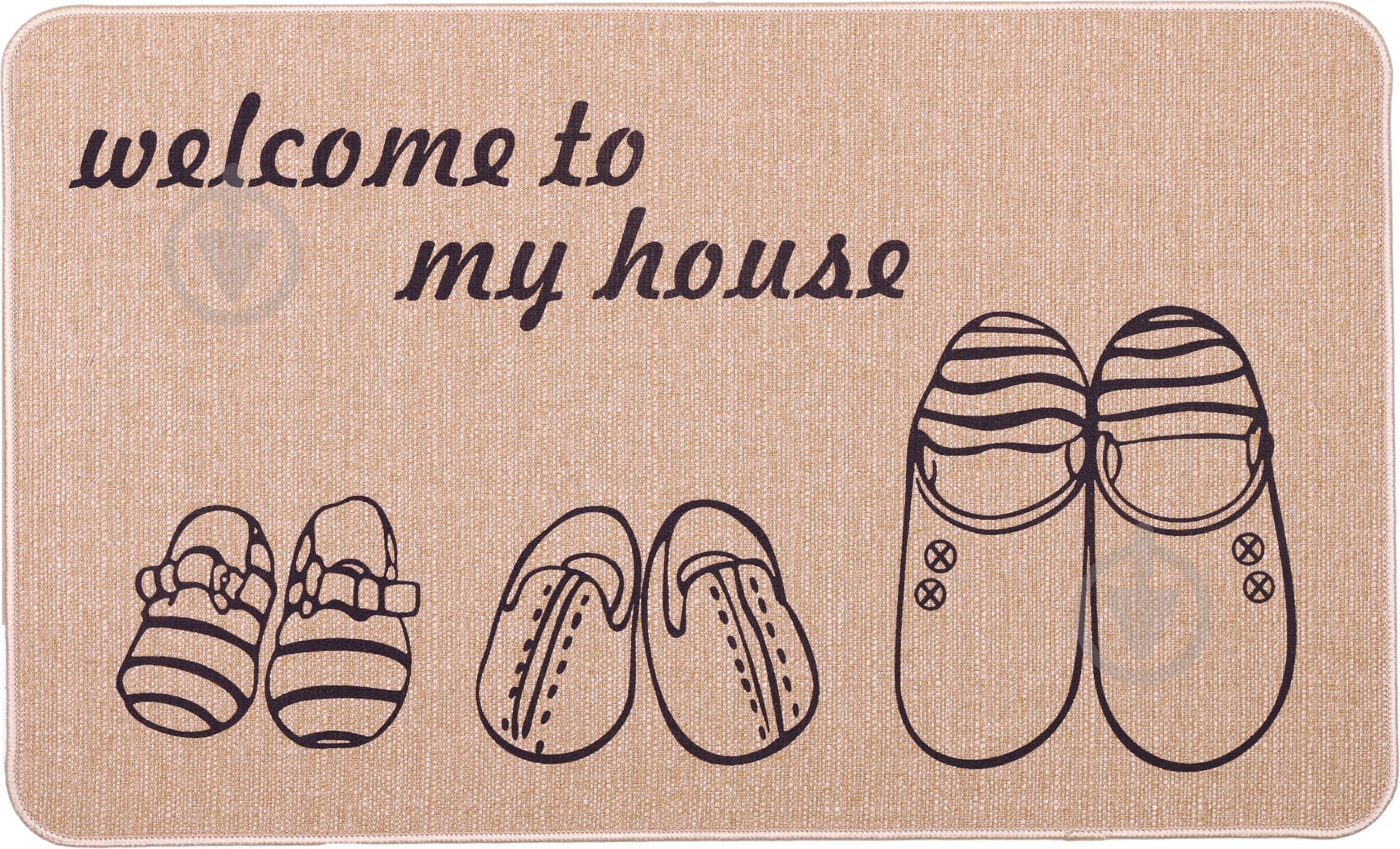 Коврик New Way Linen DM-34 45x75 - фото 1 Коврик New Way Linen DM-34 45x75 - фото 1