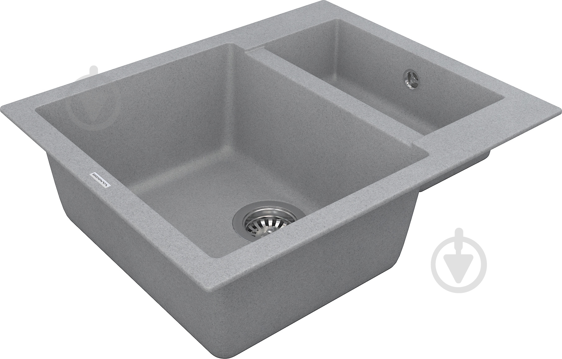 Мойка для кухни Vankor Orman OMP 03.61 Gray - фото 3