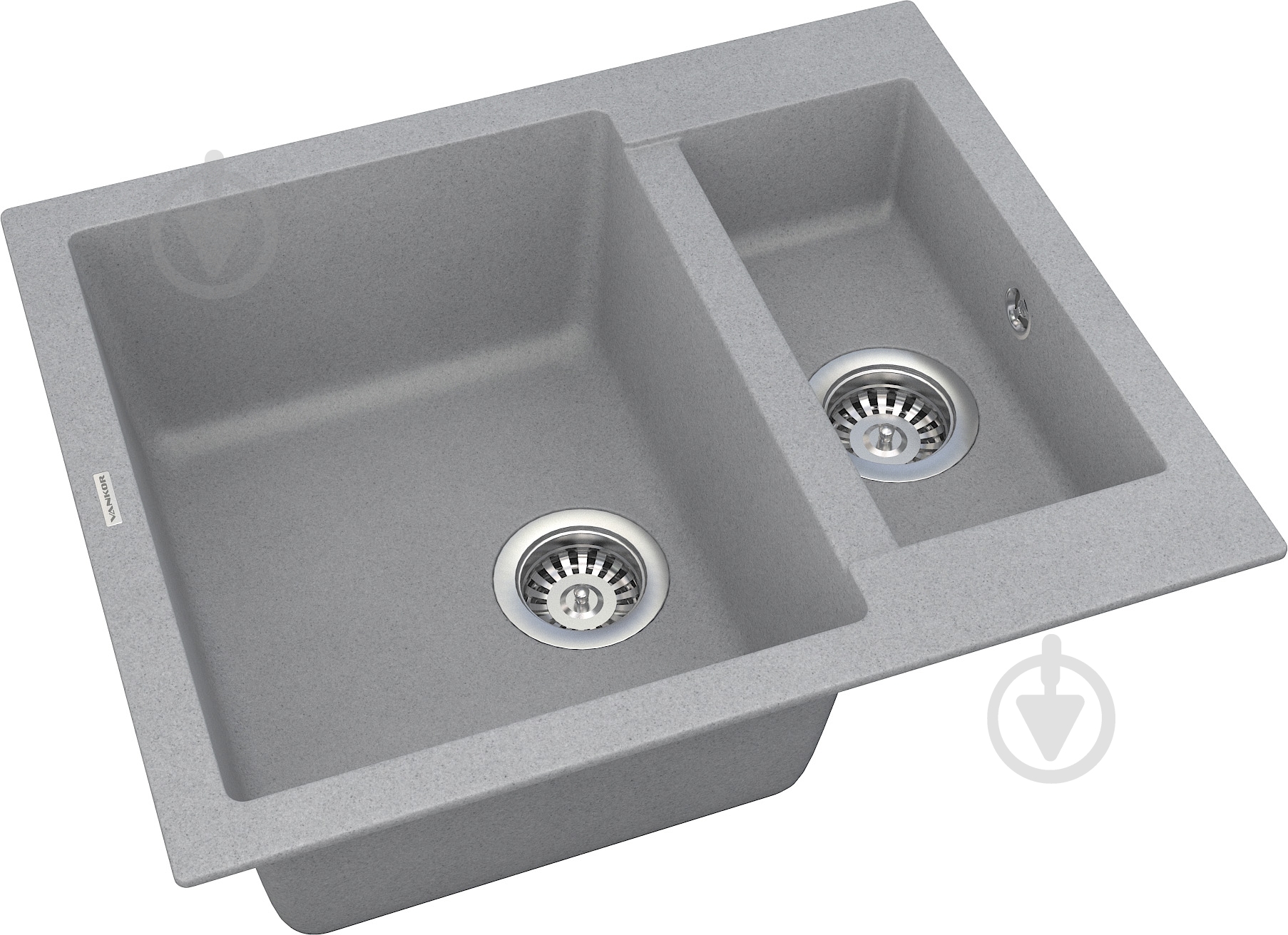 Мойка для кухни Vankor Orman OMP 03.61 Gray - фото 2