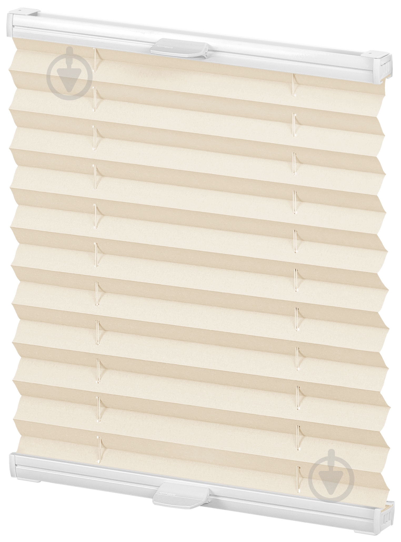 Штора-плиссе Rollotex ткань DUO ECORO 108х100 см Кремовый - фото 1 Штора-плиссе Rollotex ткань DUO ECORO 108х100 см Кремовый - фото 1