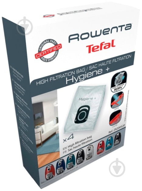 Набор мешков для пылесоса Rowenta ZR200540 - фото 2