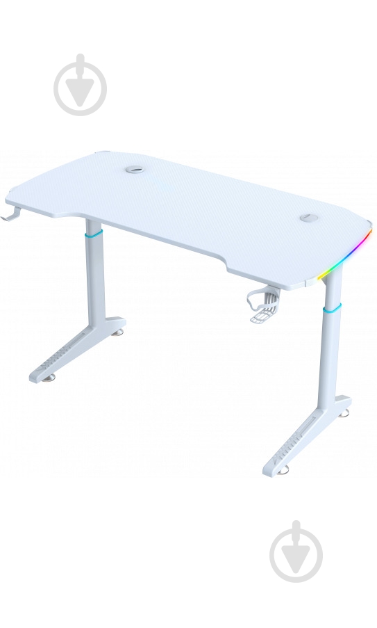 Стол игровой GT Racer T-1621 White - фото 4 Стол игровой GT Racer T-1621 White - фото 4