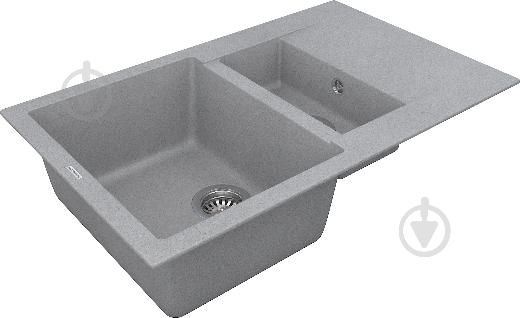 Мойка для кухни Vankor Orman OMP 04.80 Gray - фото 3