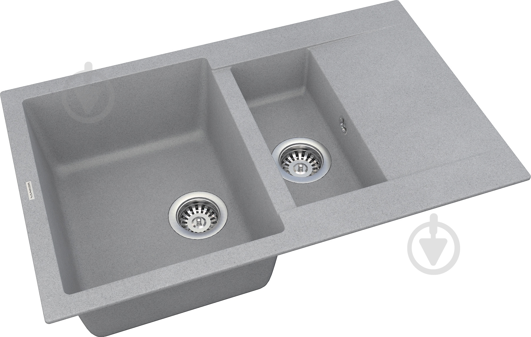 Мойка для кухни Vankor Orman OMP 04.80 Gray - фото 2