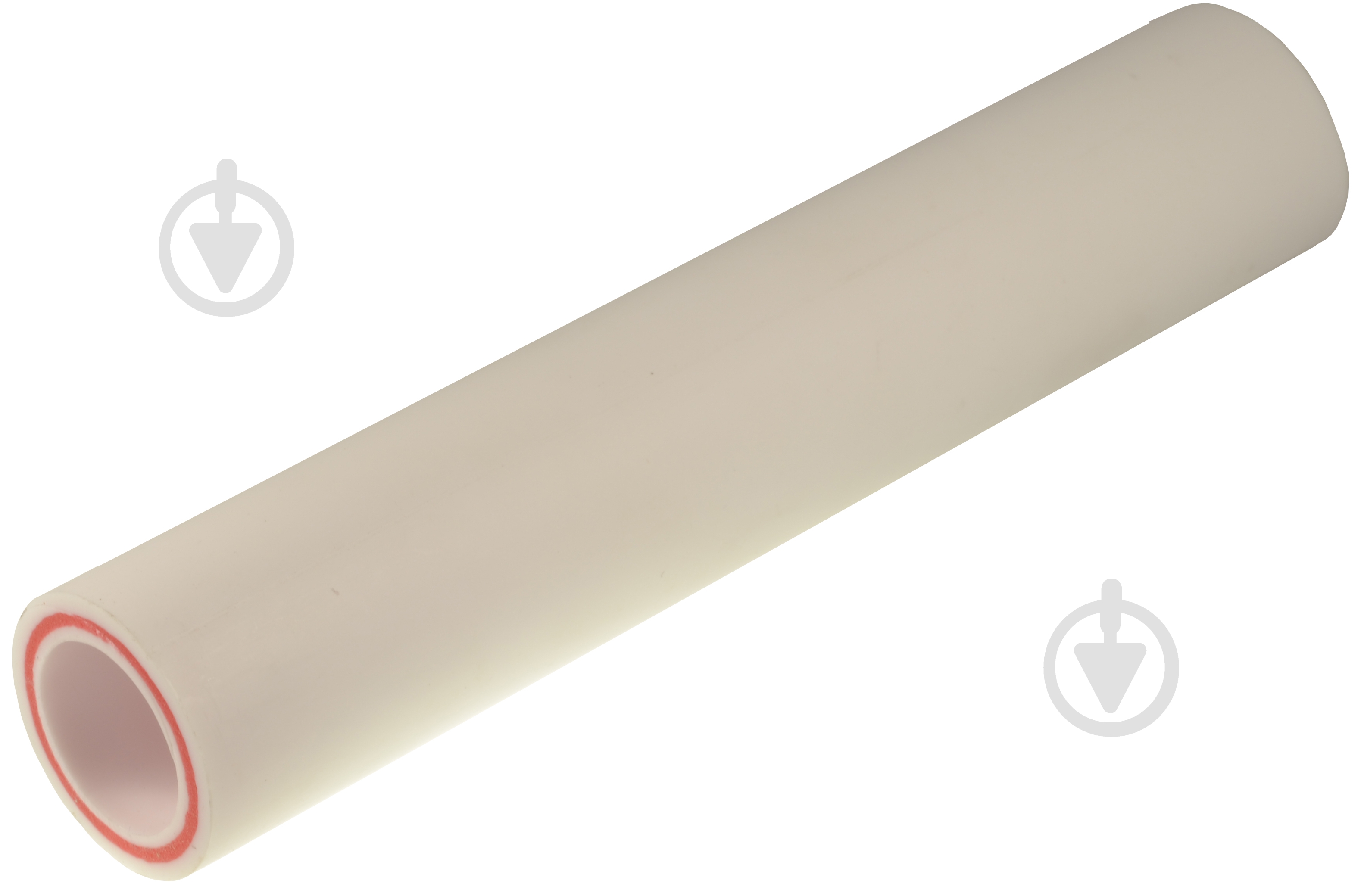 Труба полипропиленовая Berke Plastik біла PP-R армована скловолокном 25 мм PN 20 - фото 1 Труба полипропиленовая Berke Plastik біла PP-R армована скловолокном 25 мм PN 20 - фото 1