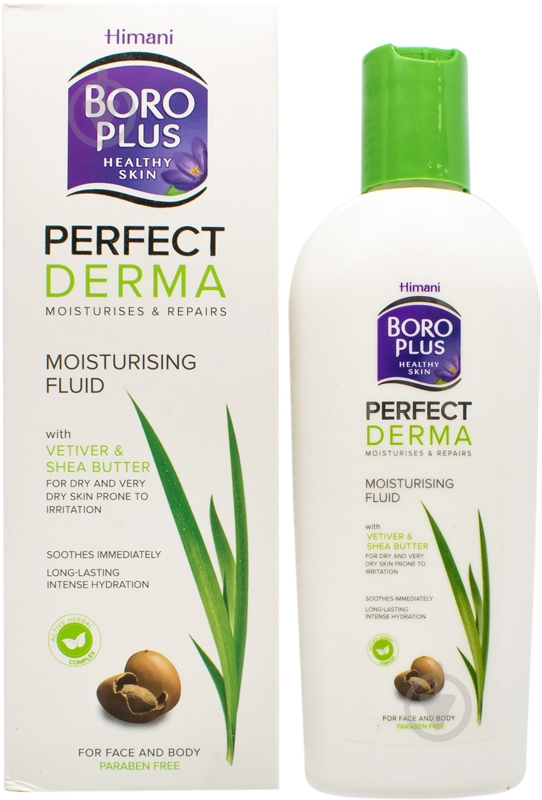 Боро плюс Perfect Derma зволожуючий для обличчя і тіла у флаконі 200 мл - фото 1