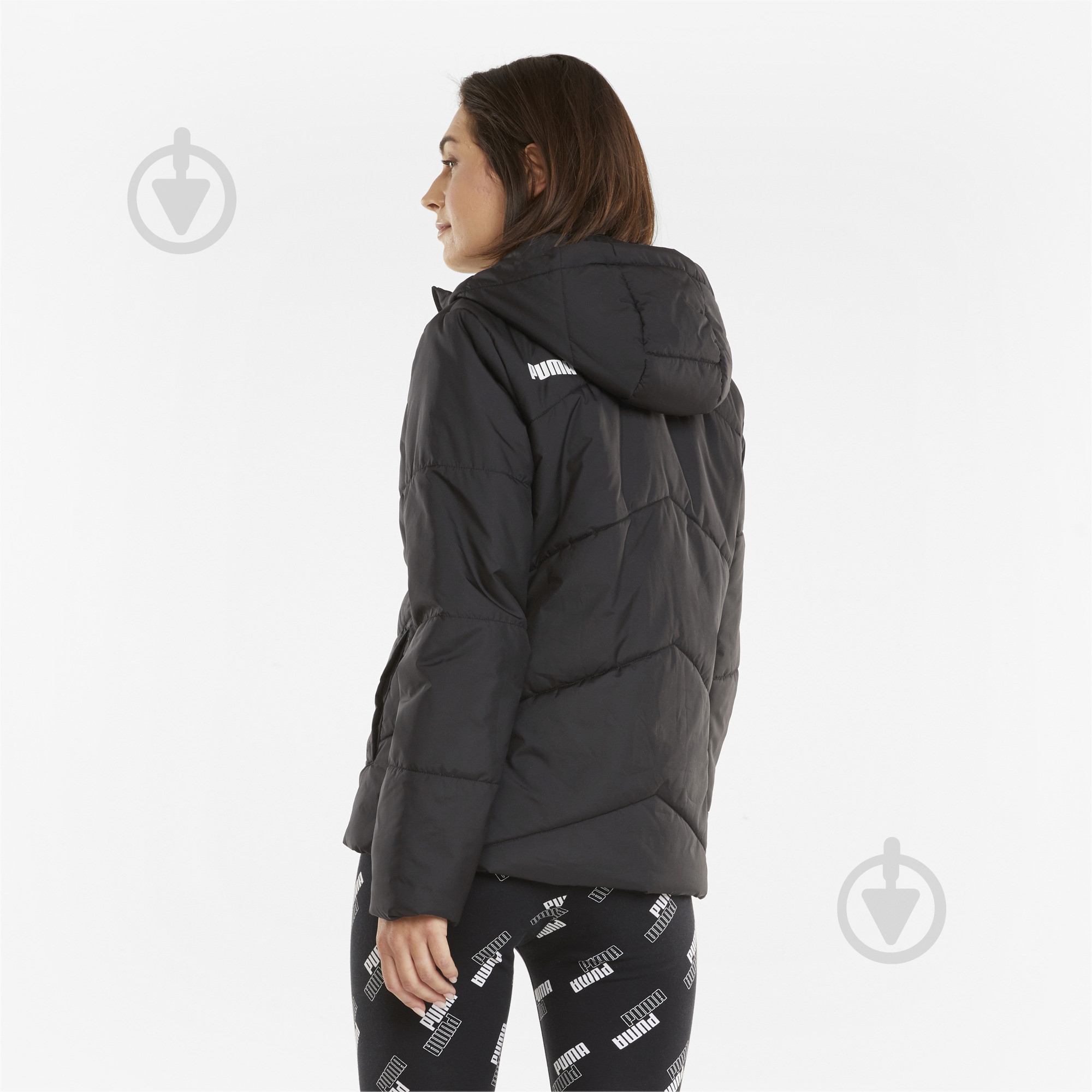 Куртка жіноча Puma ESS Padded Jacket 58764801 р.S чорна - фото 4
