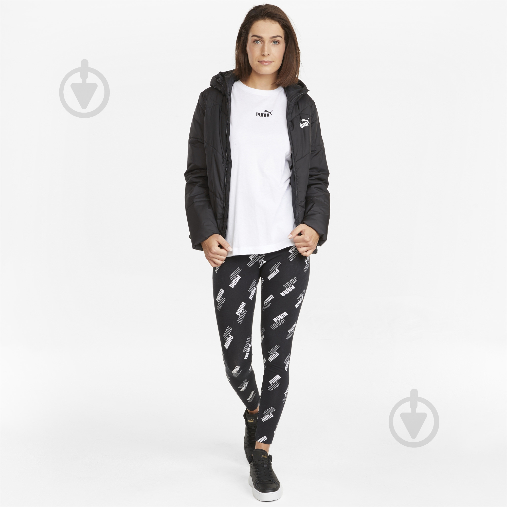 Куртка жіноча Puma ESS Padded Jacket 58764801 р.S чорна - фото 5
