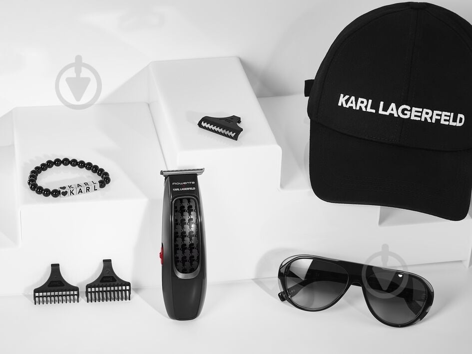 Машинка для стрижки волос Rowenta Cut & Style Stylization X K.LAGERFELD TN182LF0 - фото 8