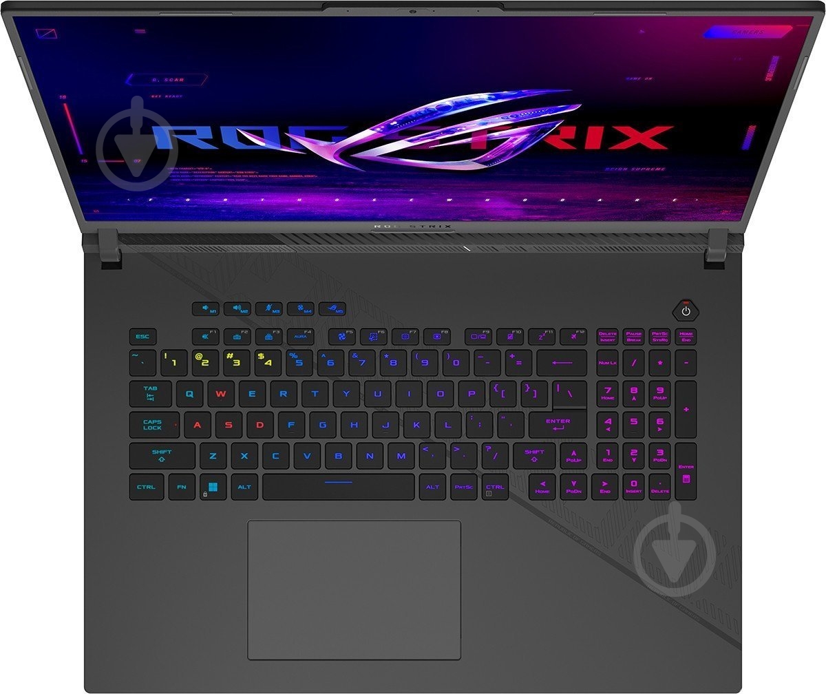 Ноутбук Asus ROG Strix G18 G814JZR-N6119 18" (90NR0IN3-M005L0) eclipse gray - фото 3 Ноутбук Asus ROG Strix G18 G814JZR-N6119 18" (90NR0IN3-M005L0) eclipse gray - фото 3