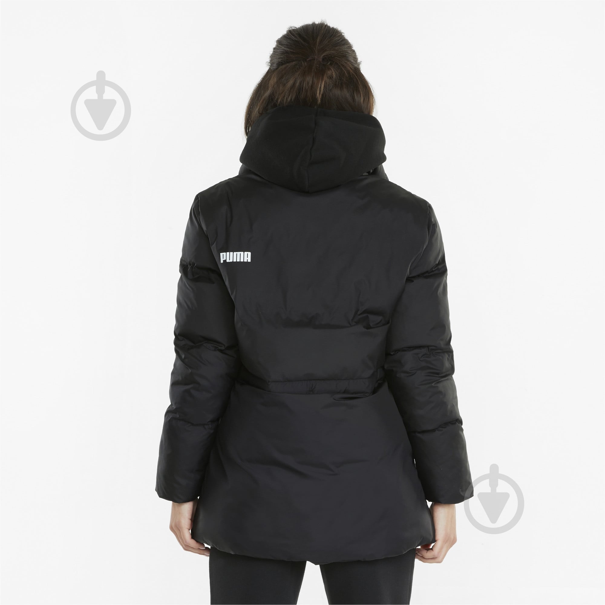 Куртка жіноча зимова Puma ESS+ Eco Puffer Jacket 58769801 р.L чорна - фото 4